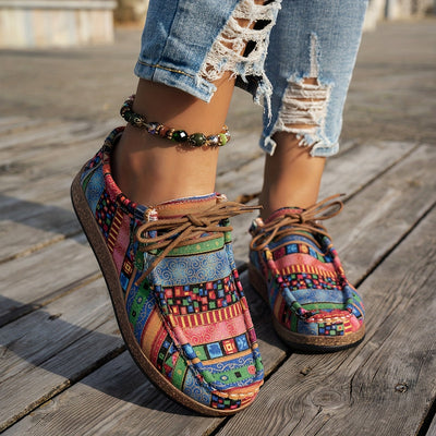 Camille™ | Chaussures rétro colorées pour femme
