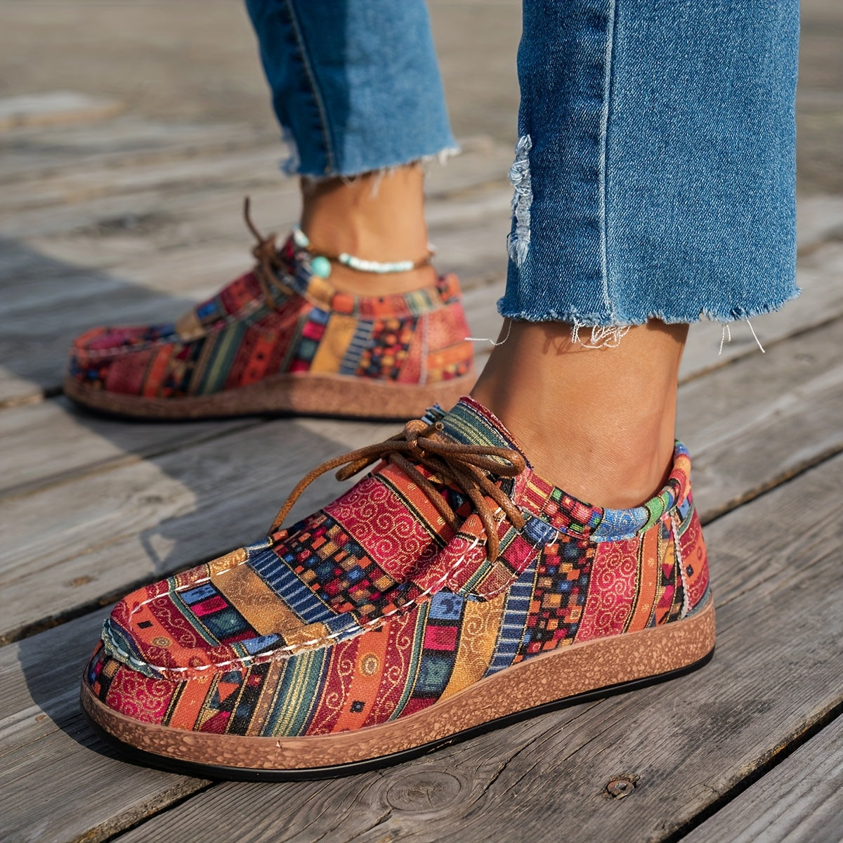 Camille™ | Chaussures rétro colorées pour femme