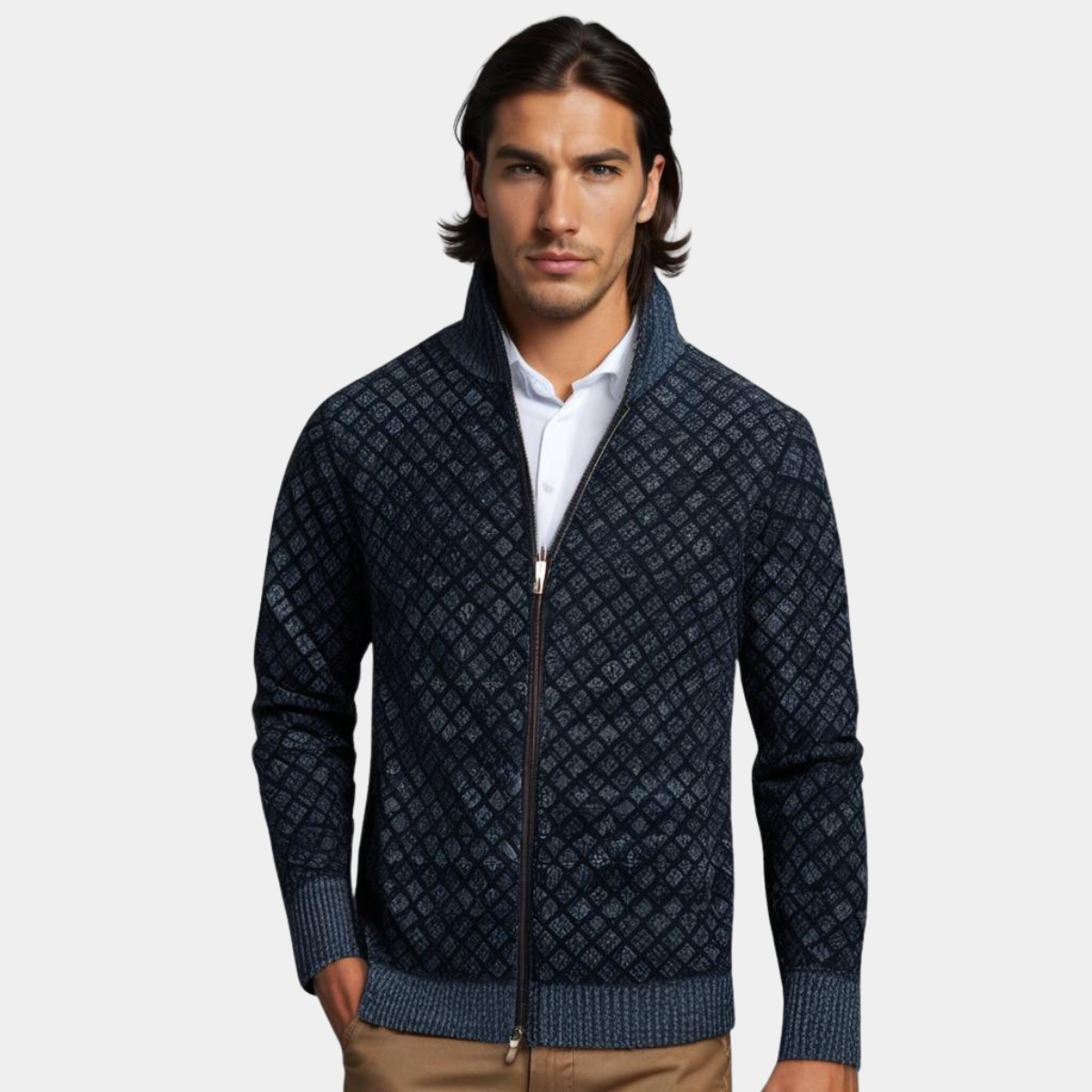 DUMONT LYON | GILET HOMME PREMIUM EN MATÉRIAU SOUPLE