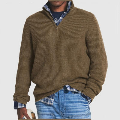 Finn - Pull Zippé Confortable